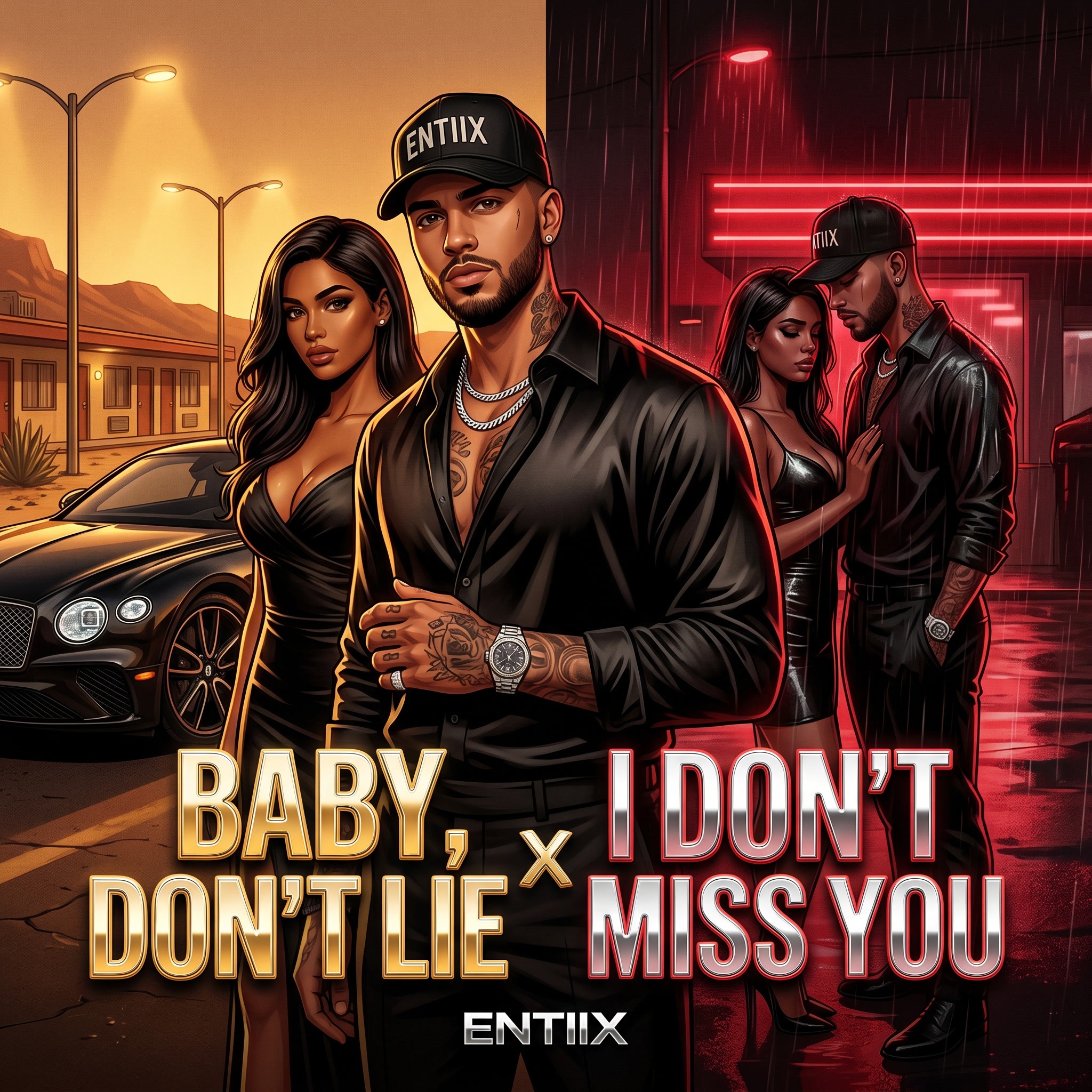 BABY, DON'T LIE x I DON'T MISS YOU (Mashup) artwork