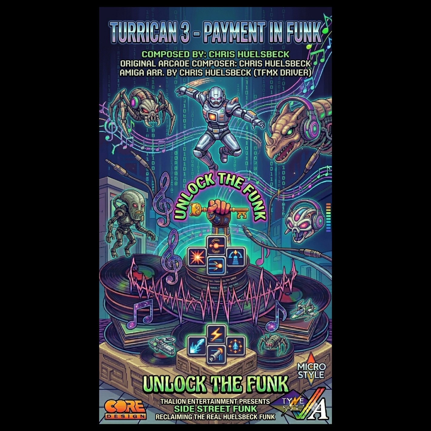 Turrican 3 / Main Title artwork
