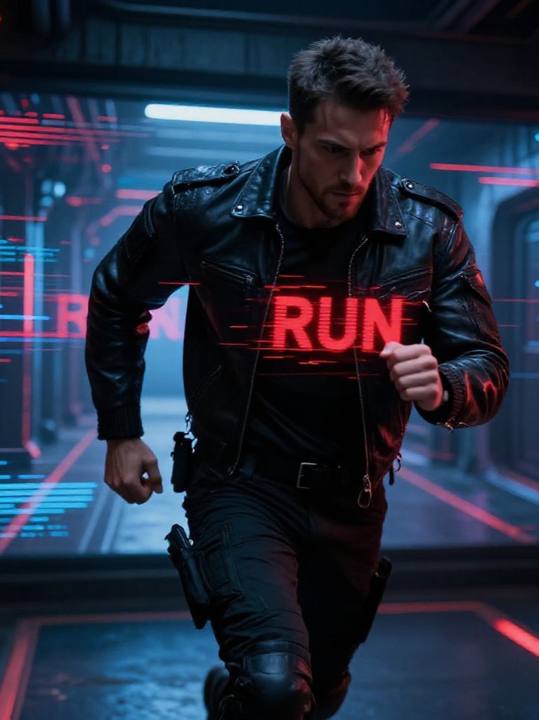 The Running Man artwork