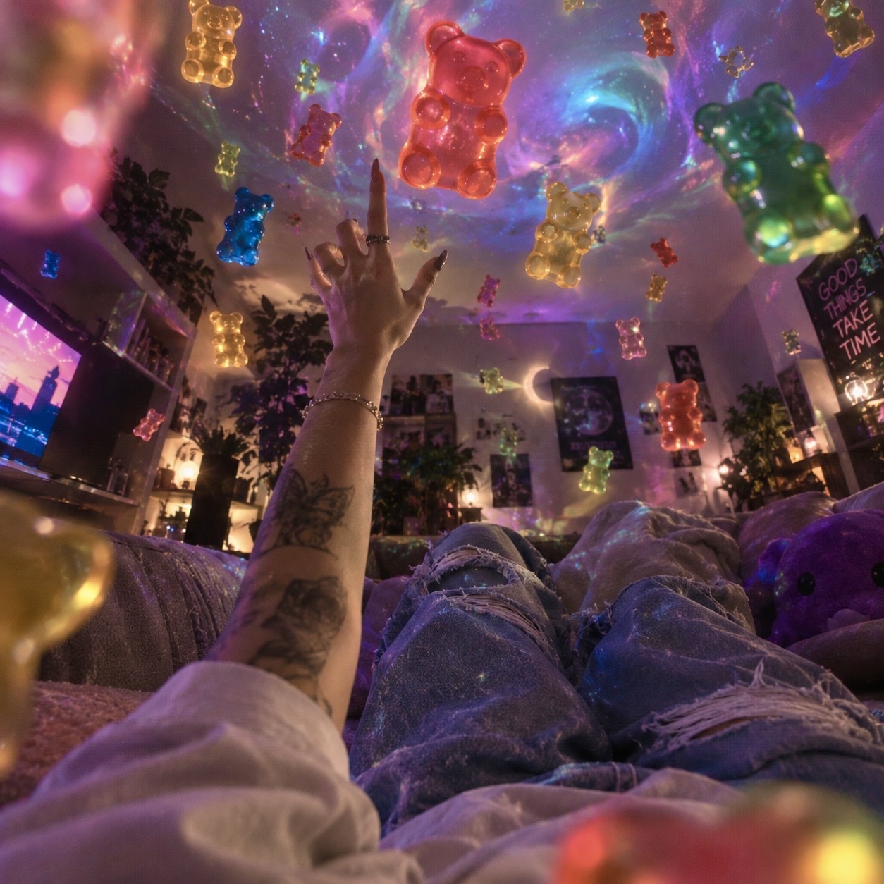 Gummy artwork