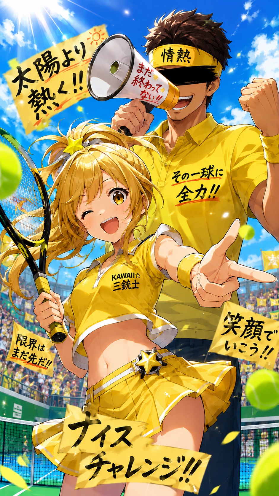 太陽サーブ!! MAX BOOST!! artwork