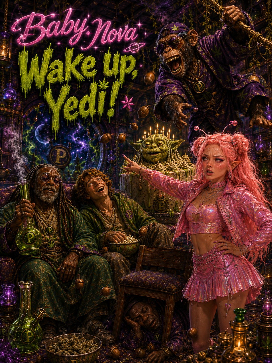 Baby Nova: Wake up, Yedi!(Space Germany) artwork