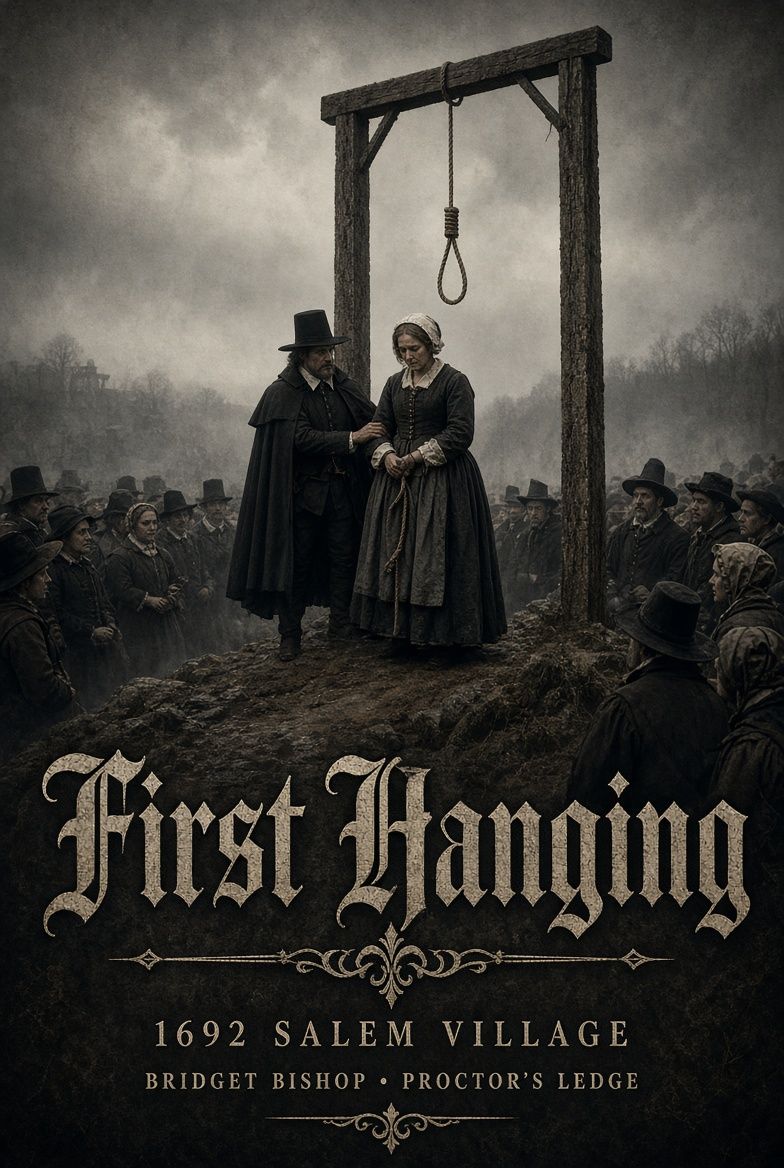 First Hanging / Bridget Bishop artwork