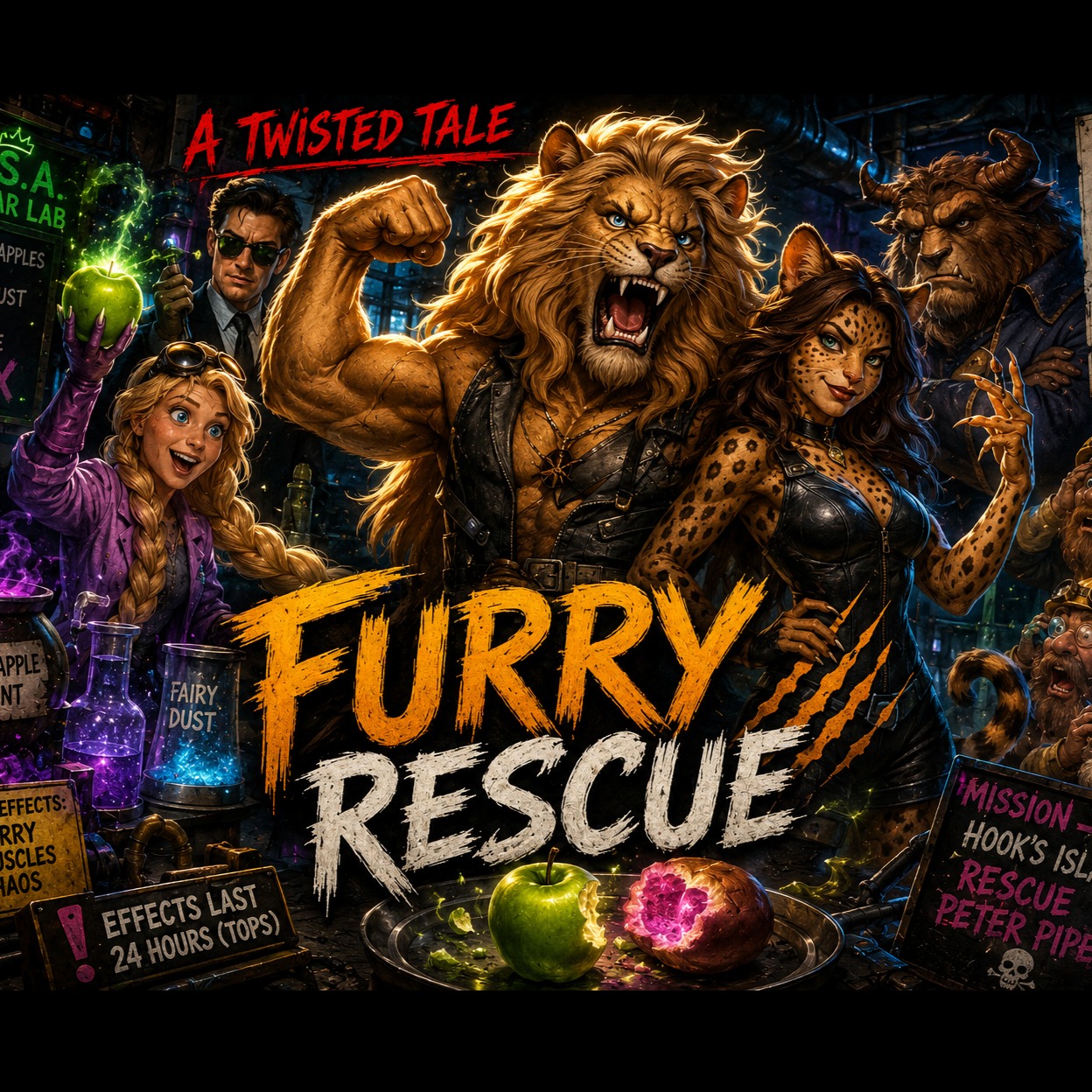 (41) Furry Rescue artwork