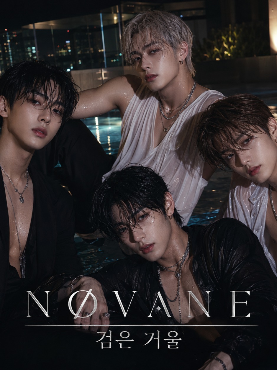NØVANE - 검은 거울 artwork