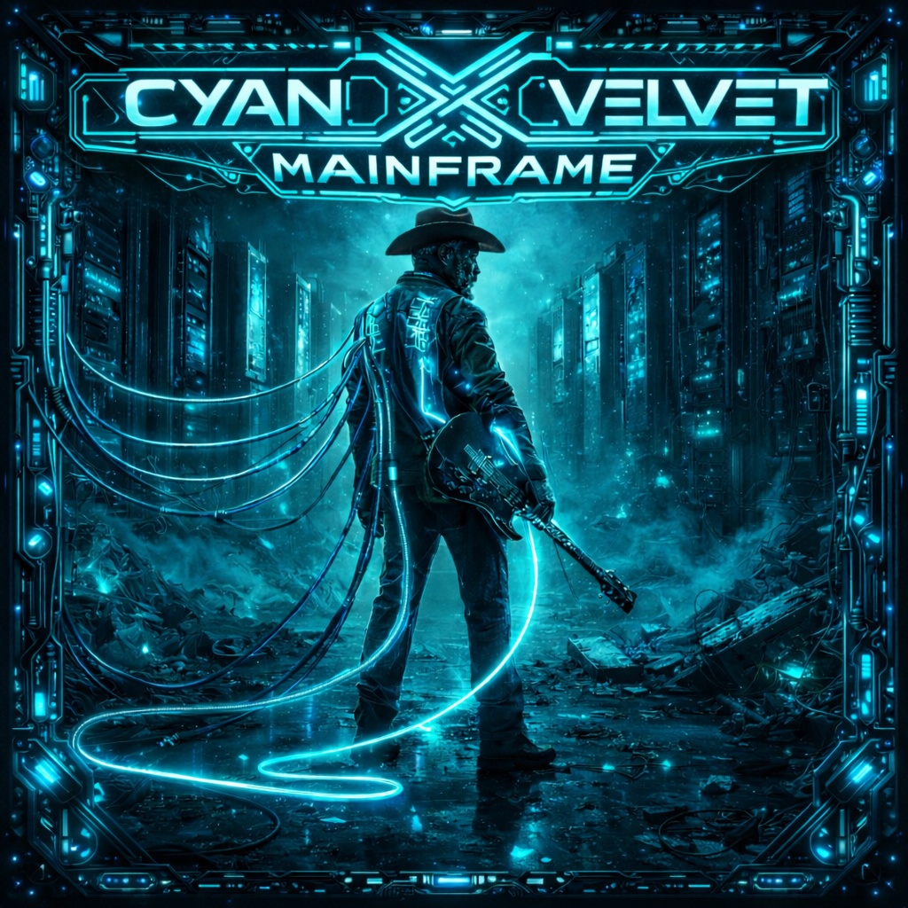 Cyan Velvet Mainframe