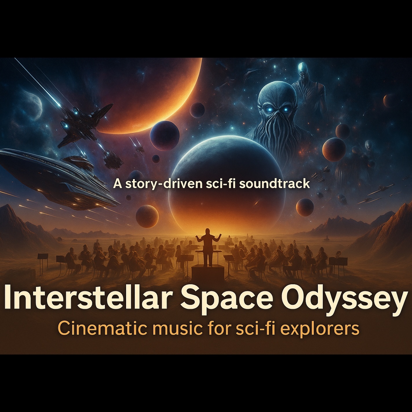 Image for Sci-Fi Military Ambient Soundtrack Volume I - 🪐INTERSTELLAR SPACE ODYSSEY 🚀