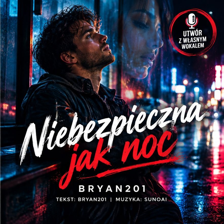Niebezpieczna jak noc (własny wokal) artwork