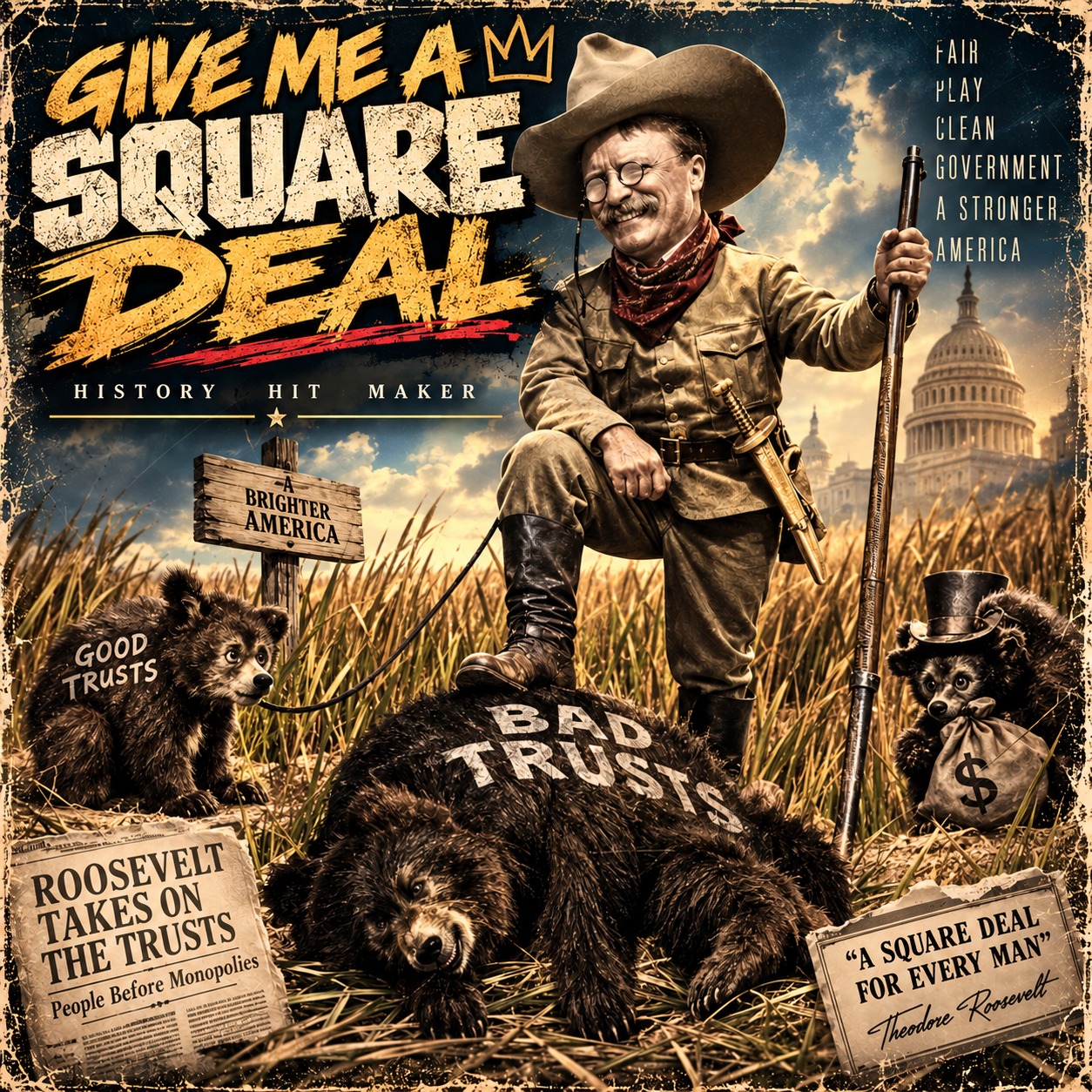 Give Me a Square Deal artwork
