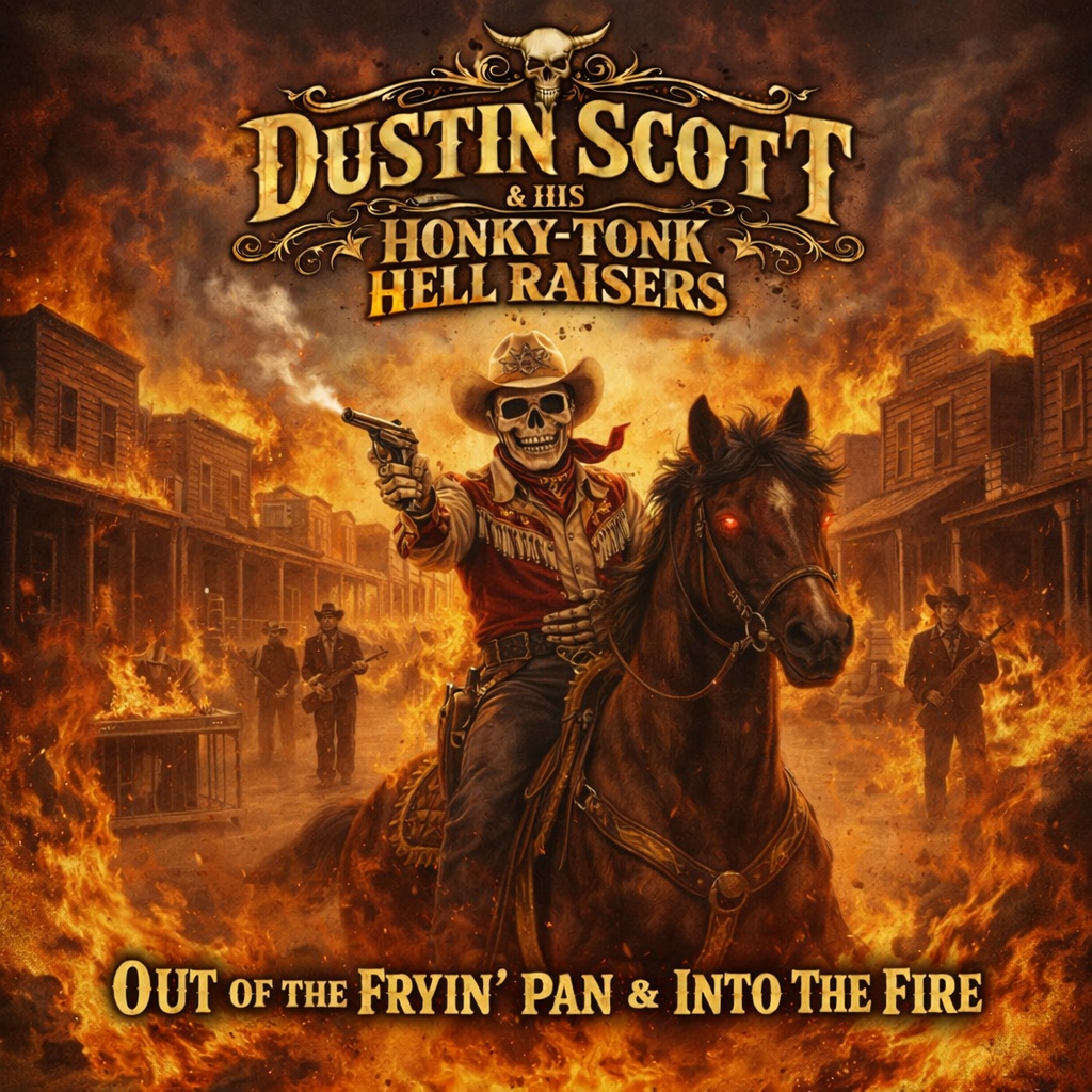 Dustin Scott & His Honky Tonk Hellraisers - Out of The Fryin’ Pan & Into the Fire