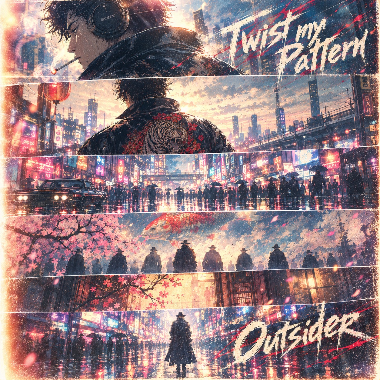 Twist My Pattern & Outsider artwork