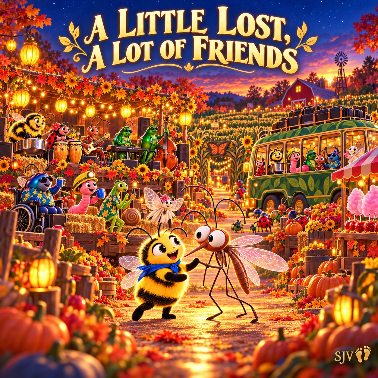 A Little Lost, A Lot of Friends artwork