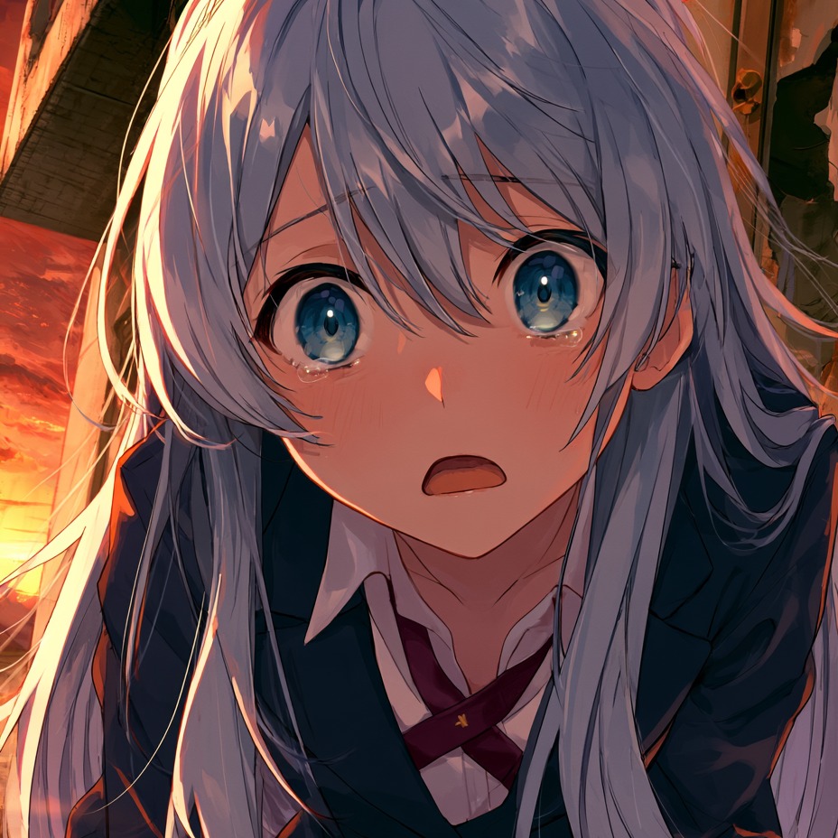 🐰 『赤紙の黄昏とゼロの残高』 架空アニメ 「うさぎと狼」 挿入歌 🎙白姫 うさぎ artwork