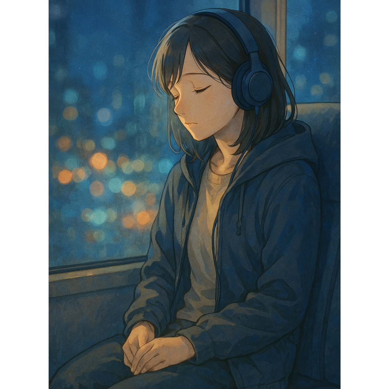 【夜のじぶんをゆるす歌】 artwork