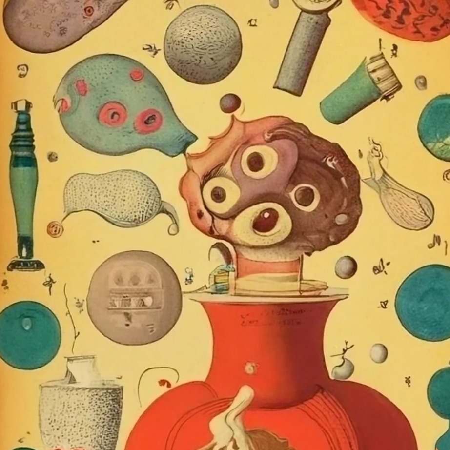 Silicon weed artwork
