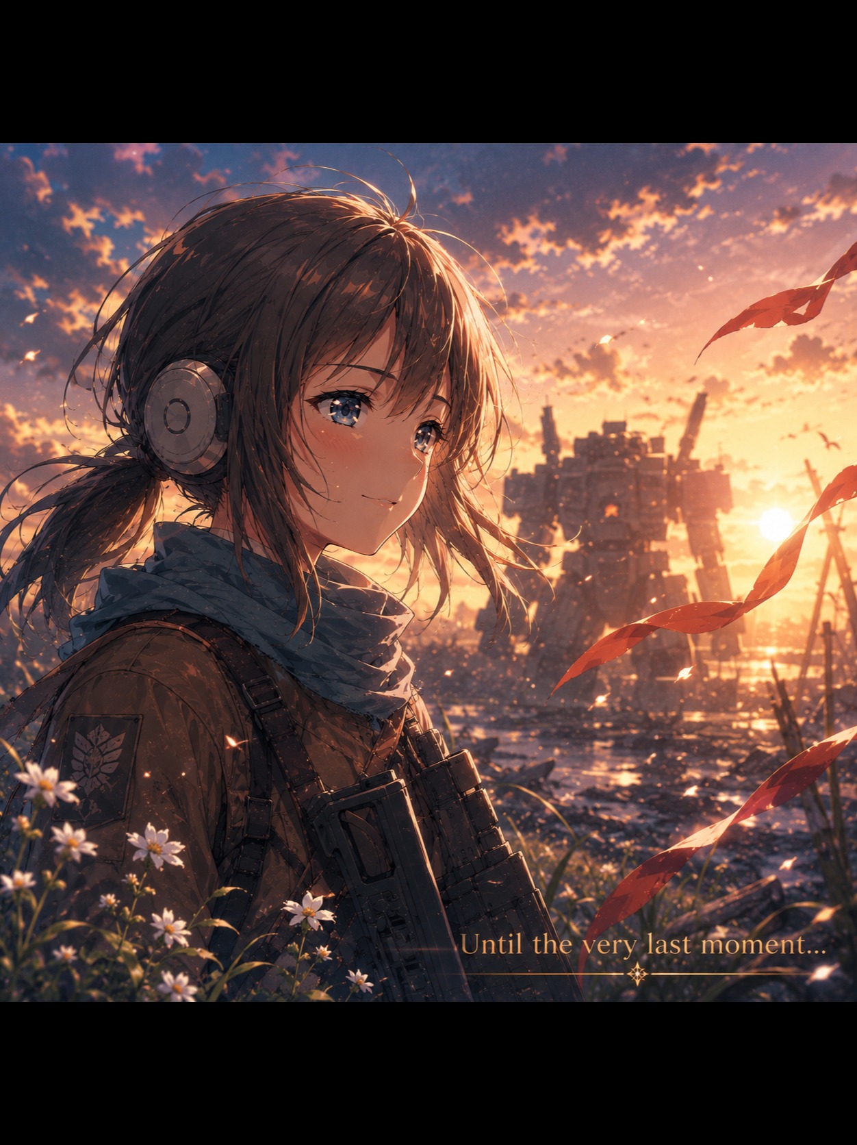 「Until the very last moment」 artwork