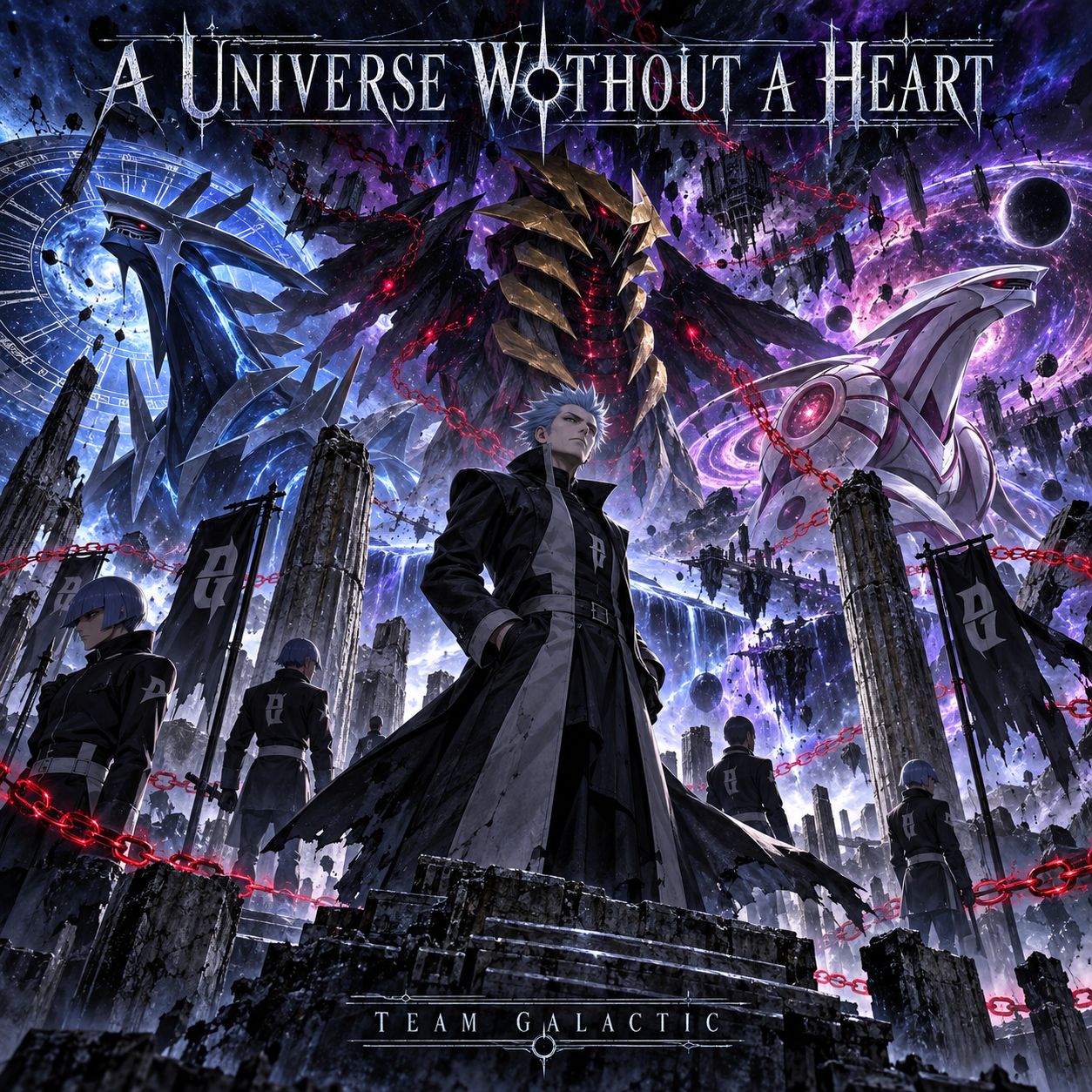 A UNIVERSE WITHOUT A HEART artwork