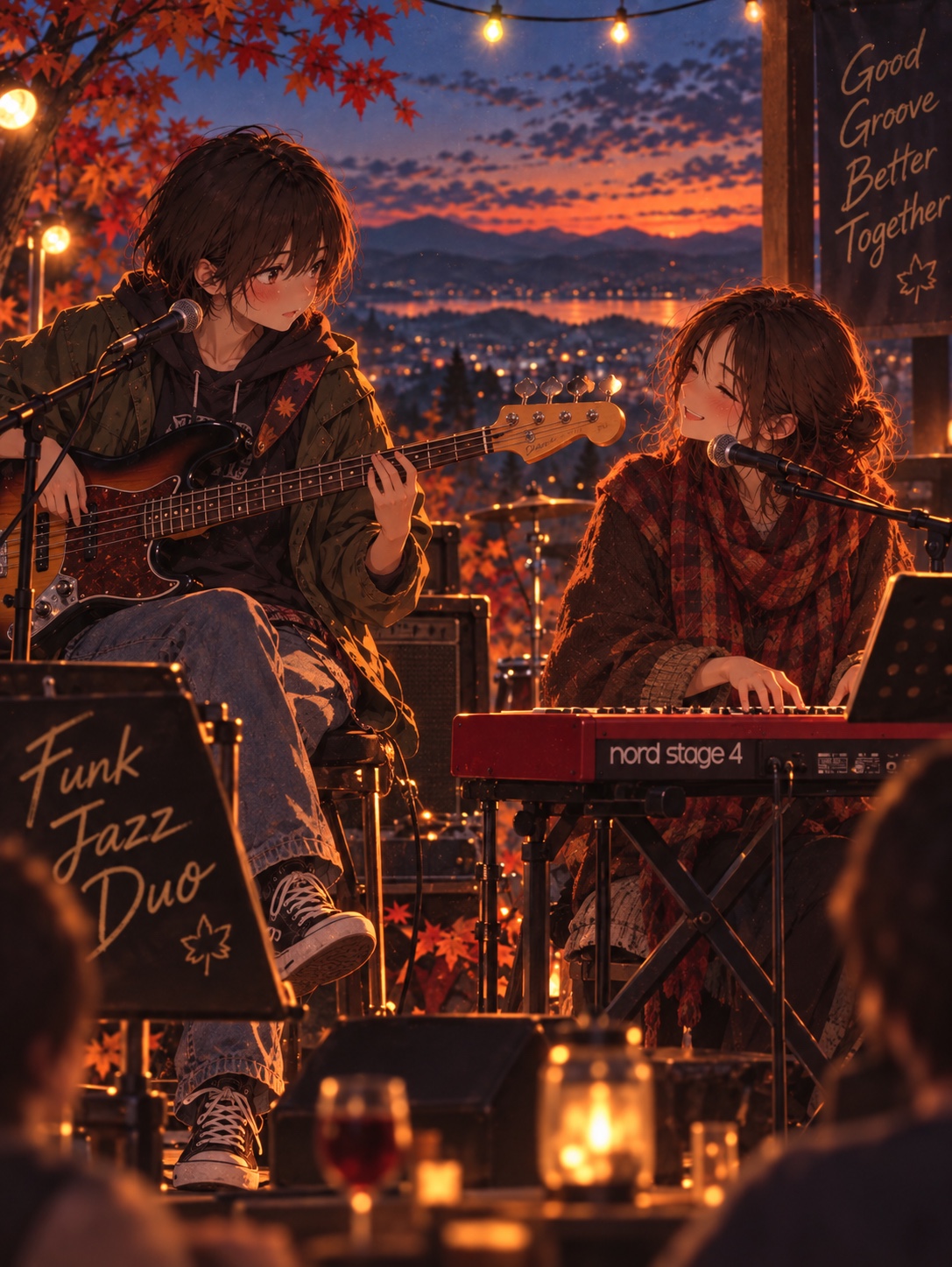 ふたりの秋　Autumn for Us💓💓 artwork