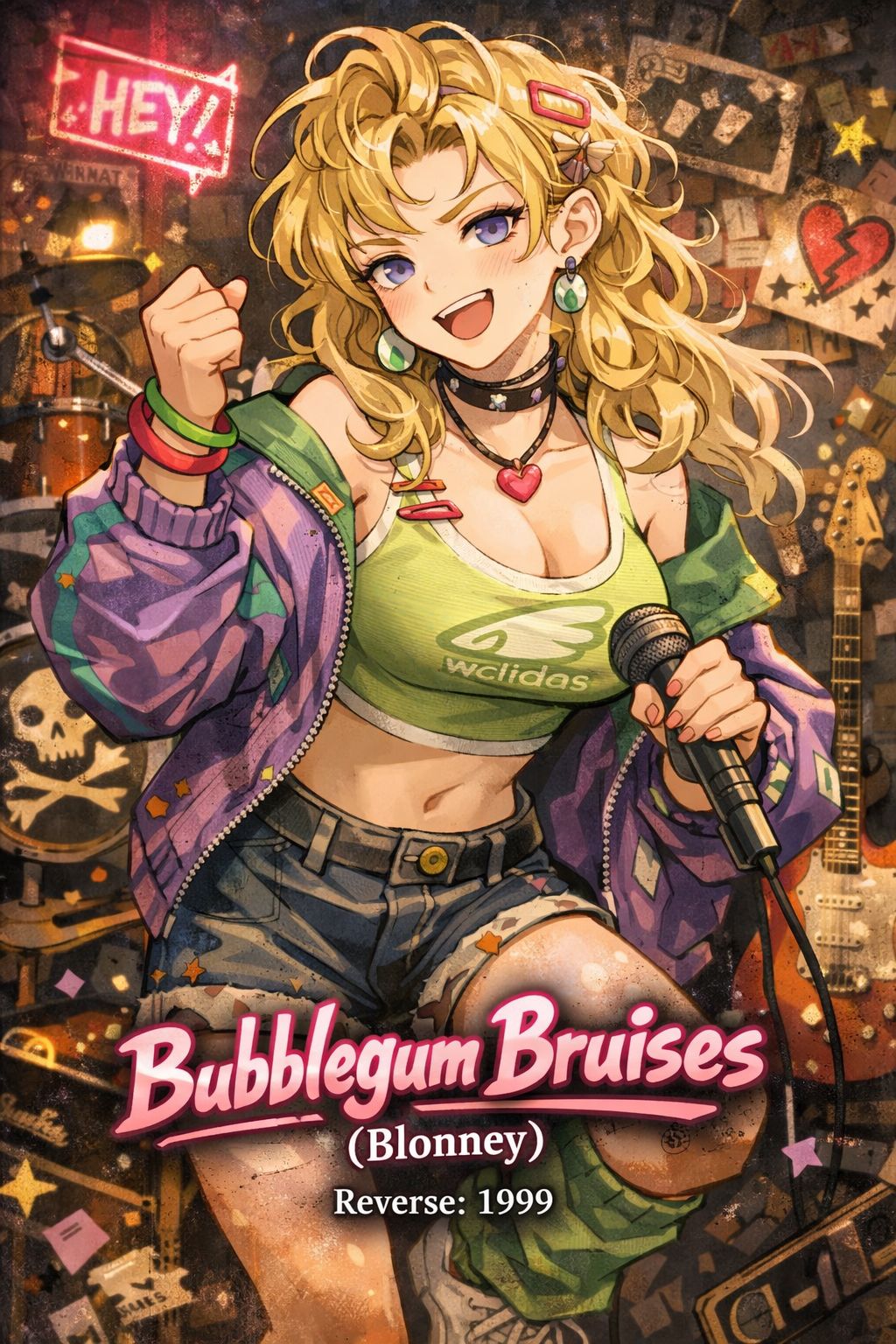 Bubblegum Bruises (Blonney) artwork