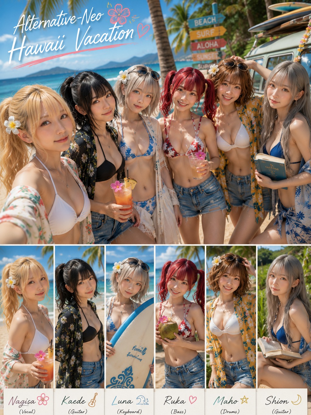 潮騒のダイアグラム #バカンスなんす