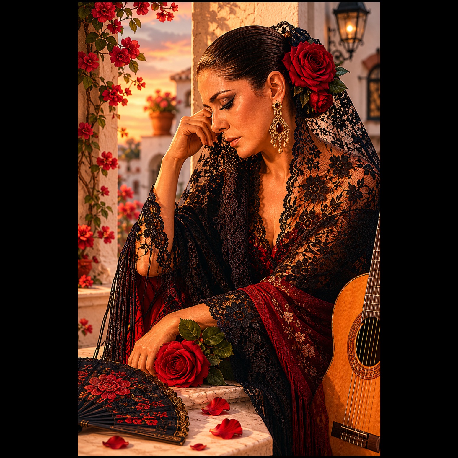 🇪🇸 España – Ceniza en la Mantilla artwork