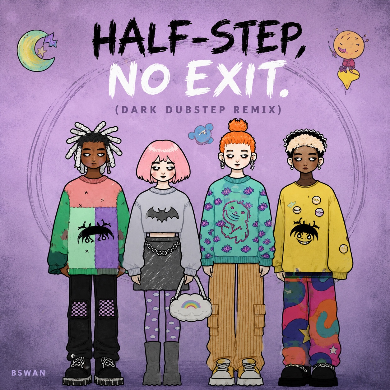 HALF-STEP, NO EXIT (Dark Dubstep Remix) artwork