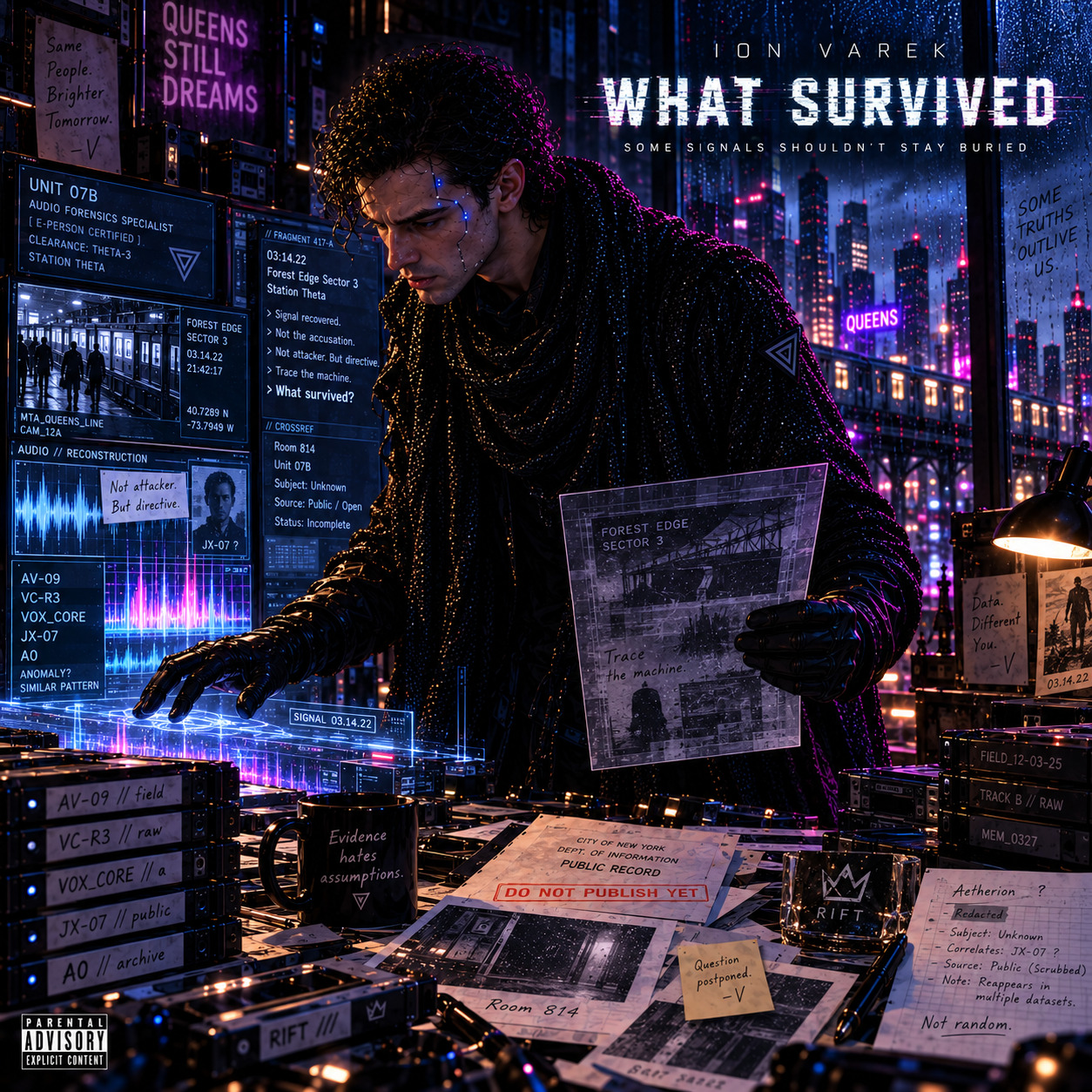ION Varek – What Survived artwork