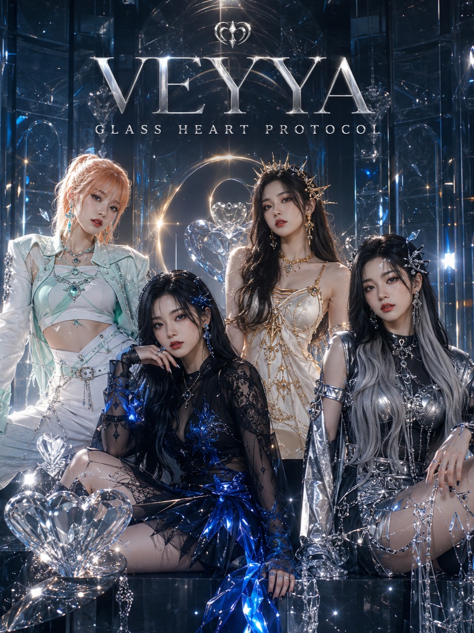VEYYA - GLASS HEART PROTOCOL artwork