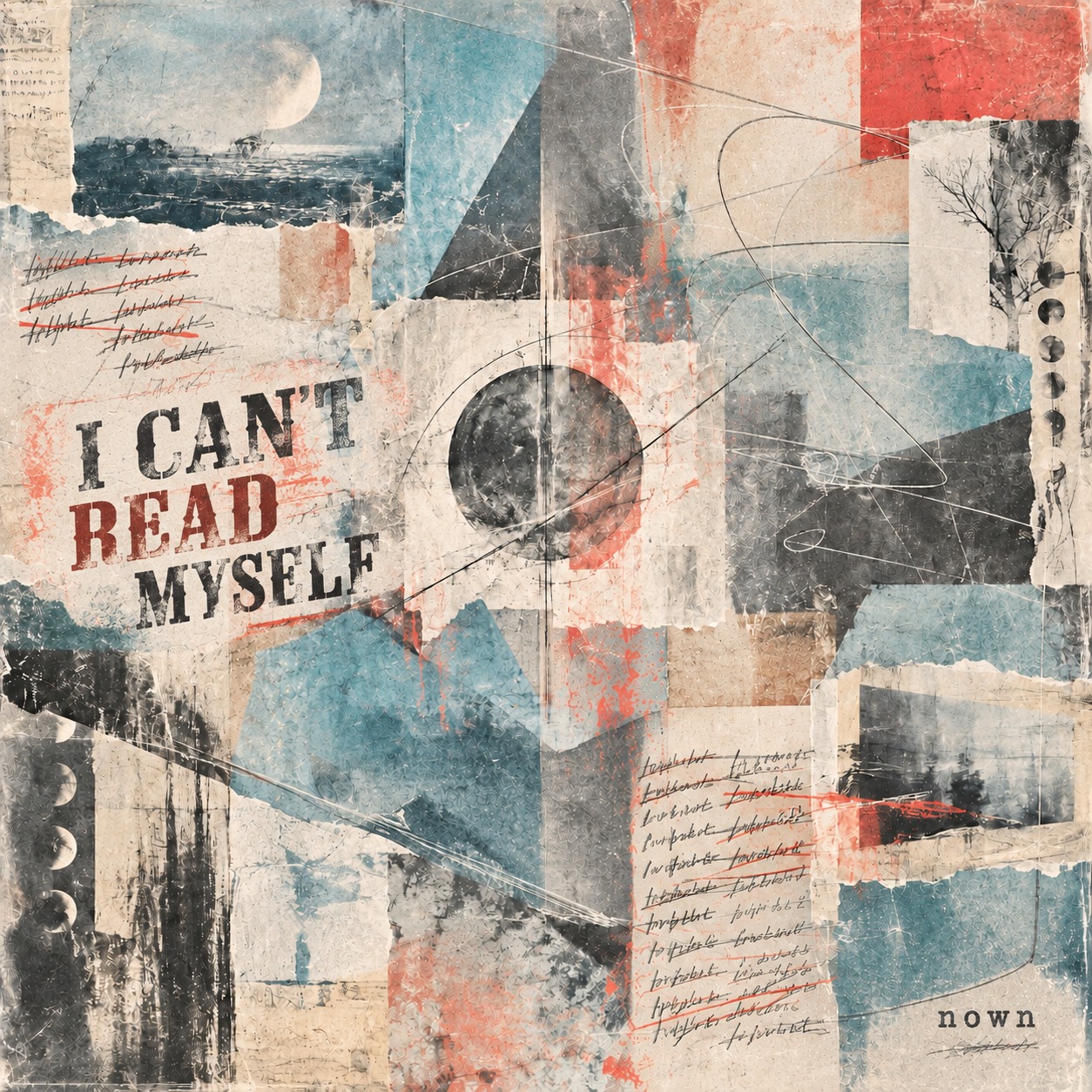 4-1. I Can't Read Myself artwork