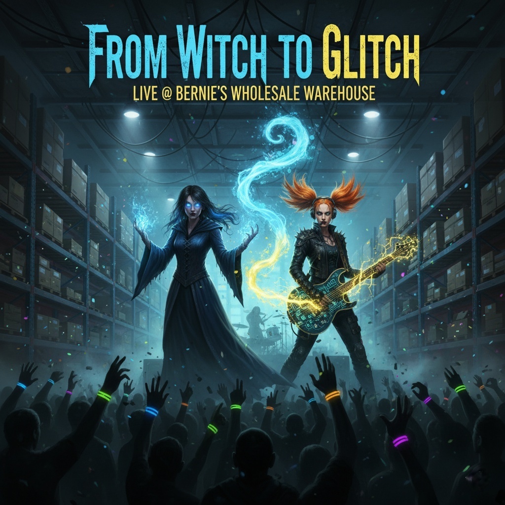 Image for From Witch to Glitch, Live @ Bernie's Wholesale warehouse