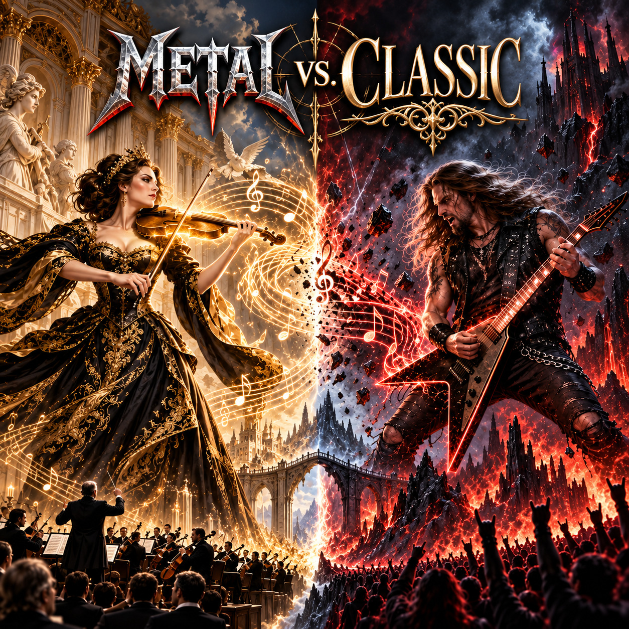 Metal vs. Classic artwork