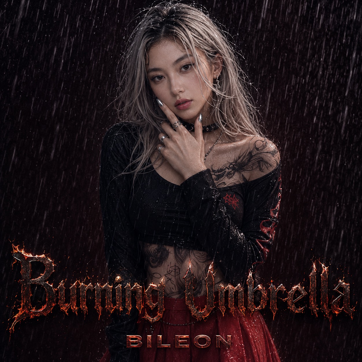 Burning Umbrella artwork