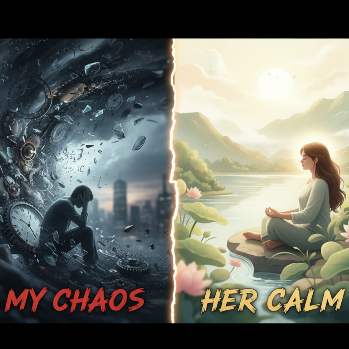 MY CHAOS, HER CALM artwork