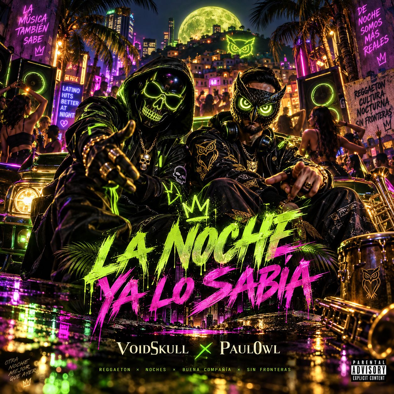 LA NOCHE YA LO SABÍA
VoidSkull x PaulOwl artwork