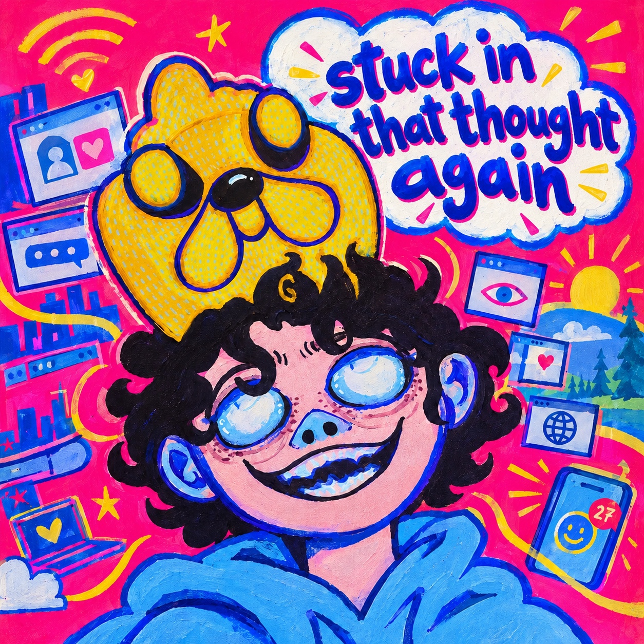 Stuck in That Thought Again artwork