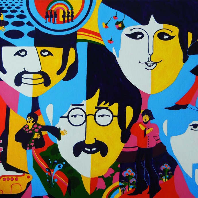 7. The Magical Mystery Train artwork