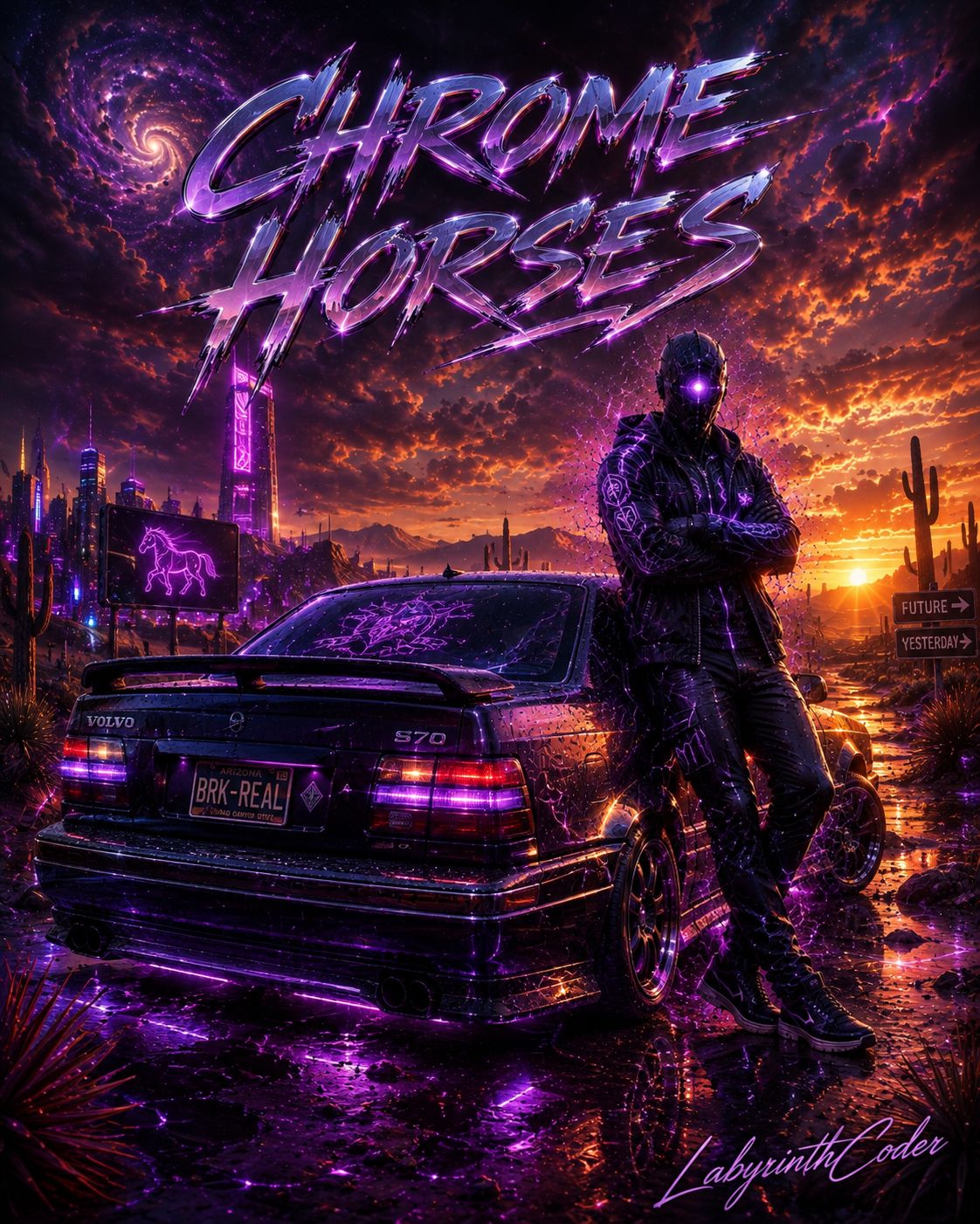 CHROME HORSES artwork