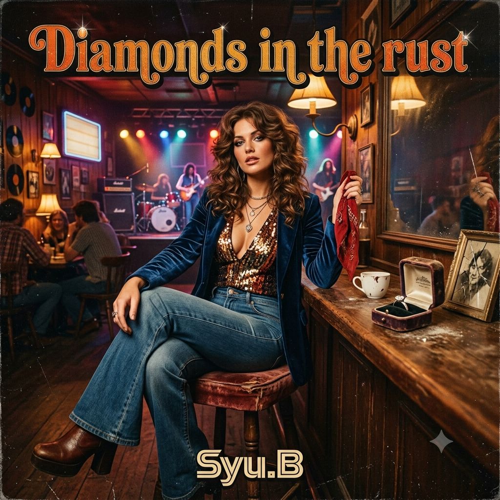 Diamonds in the Rust artwork