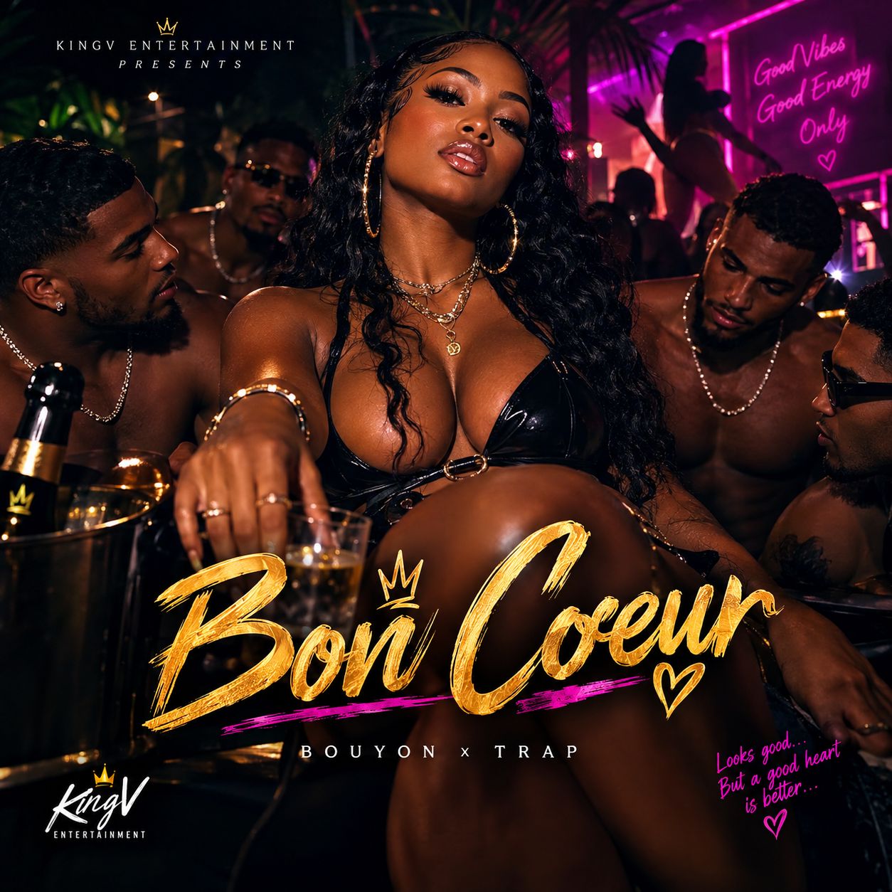 “Bon Cœur - KingV artwork