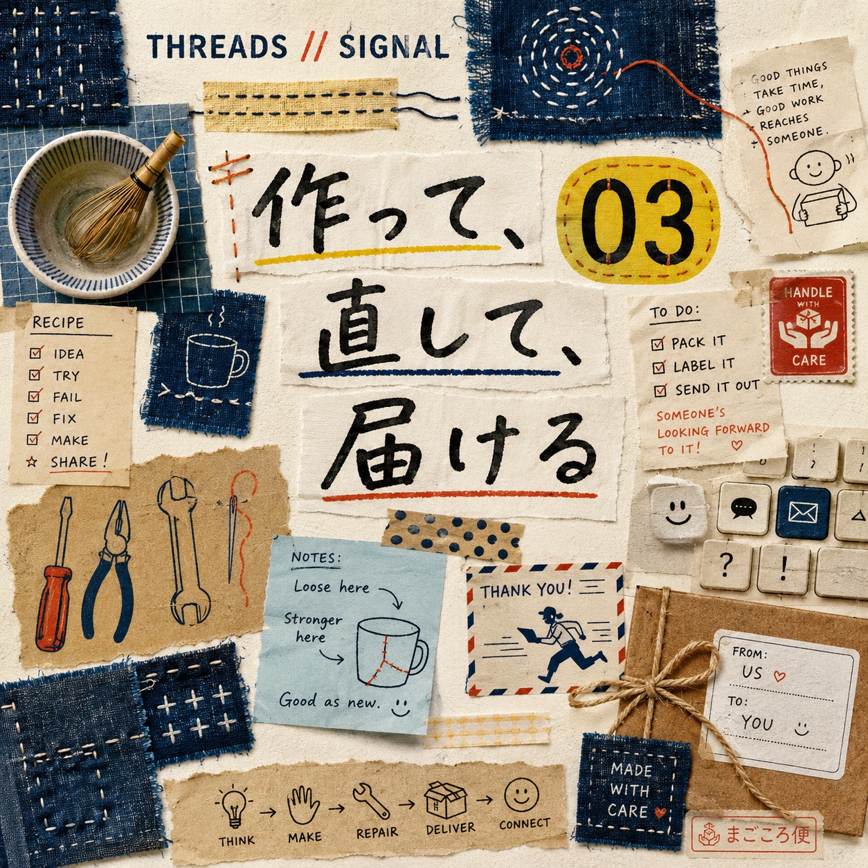 14_作って、直して、届ける #ぬのきおく1 artwork