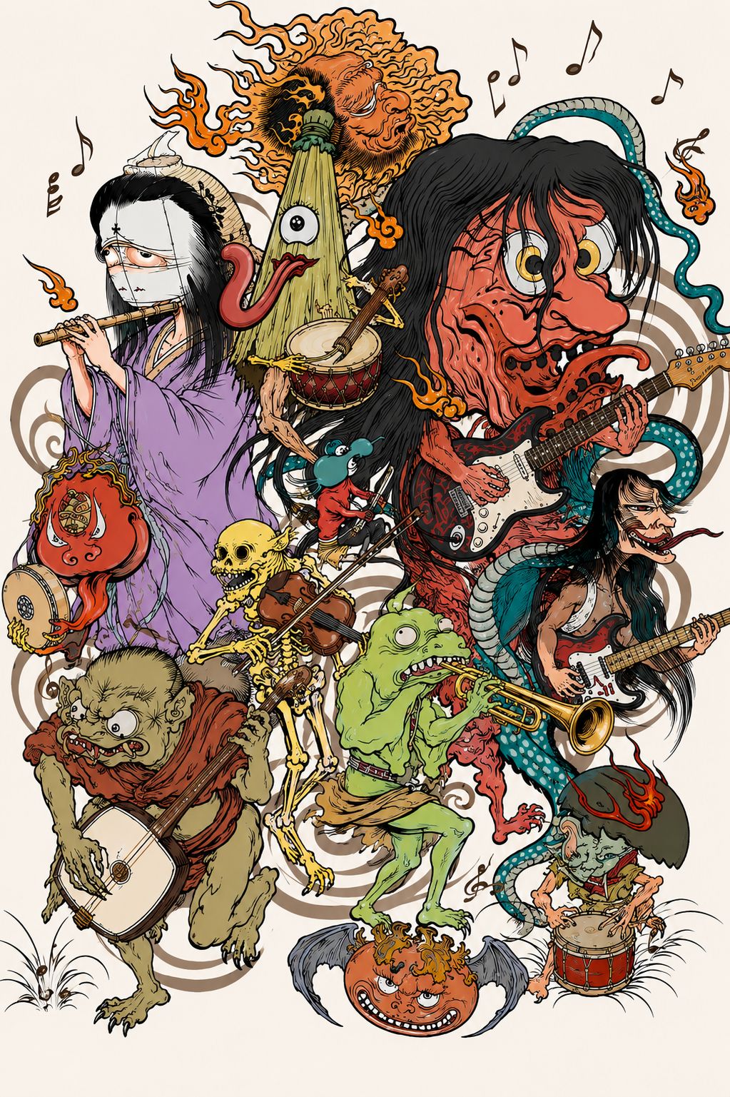百鬼夜行POP artwork