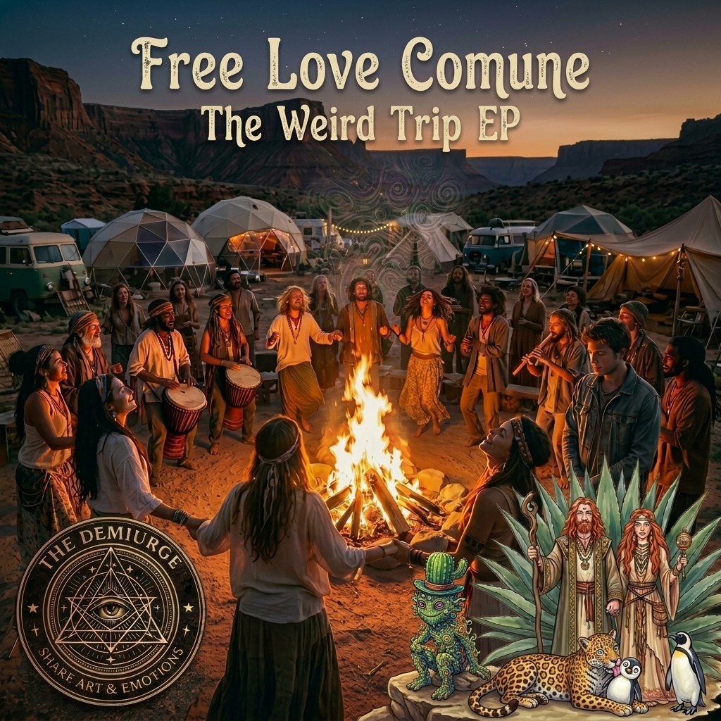 "Free Love Comune" (The Demiurge 🥦) artwork