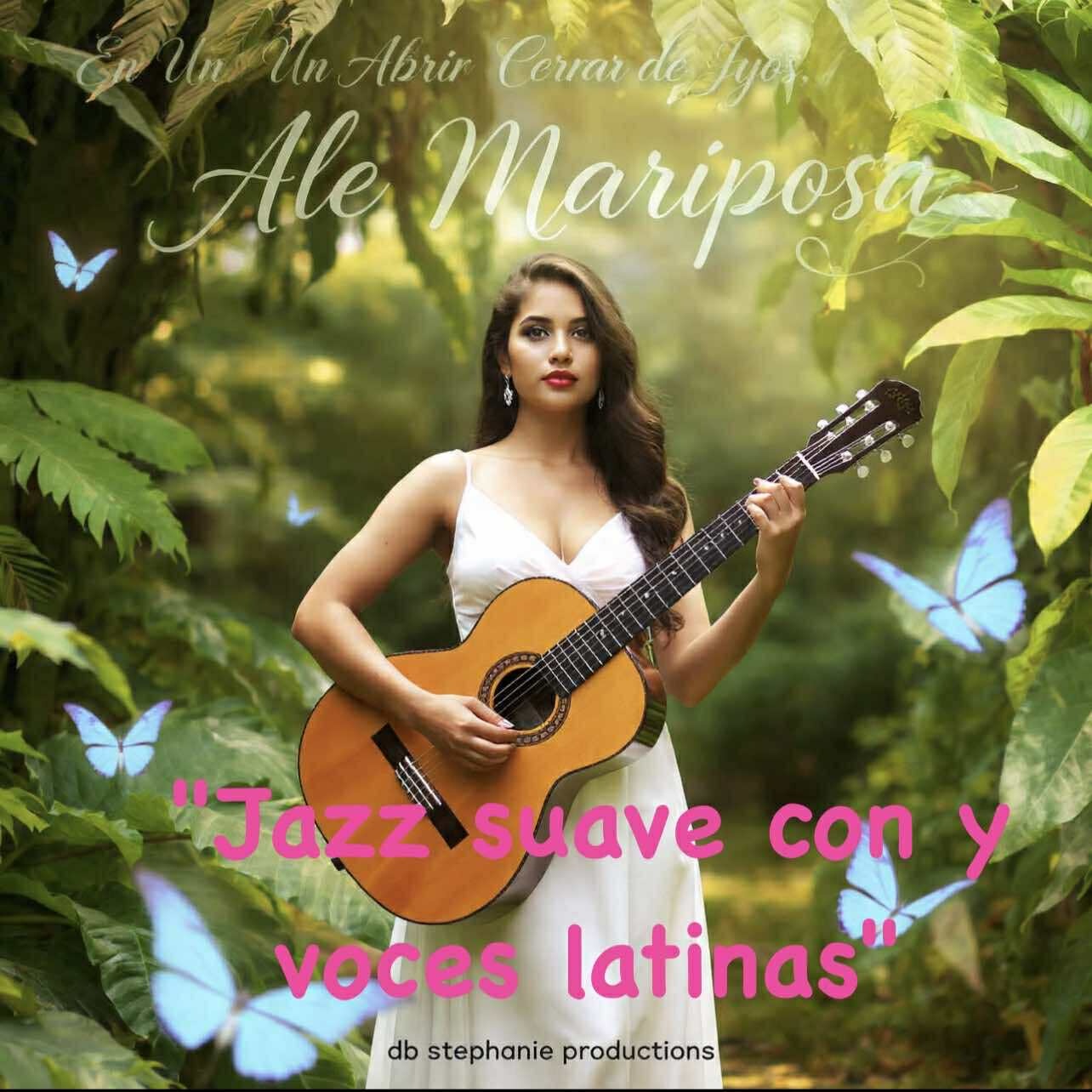 Image for "En Un Abrir Cerrar de Ojos" (Jazz suave con y voces latinas) by DB Stephanie Pr