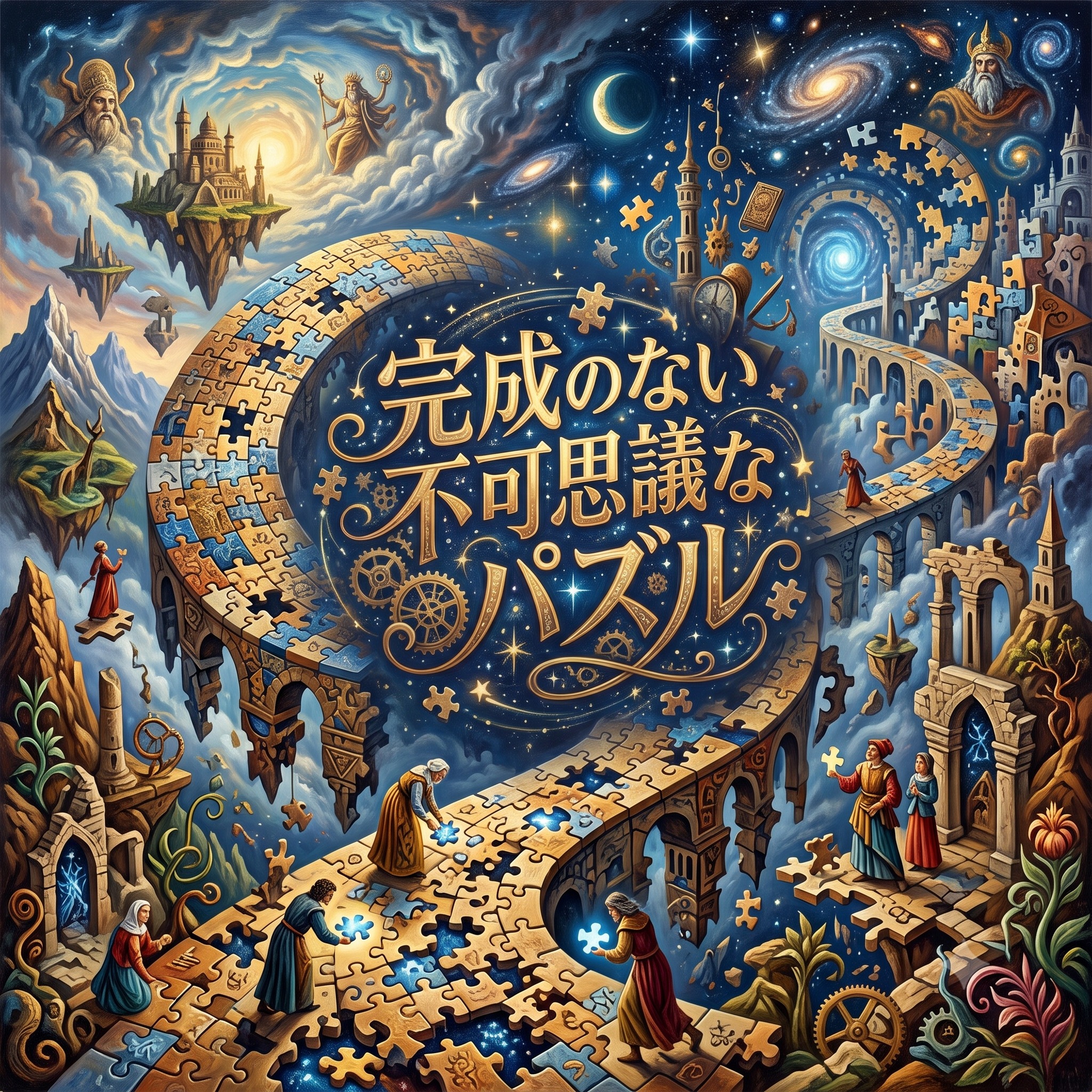 完成のない不可思議なパズル artwork