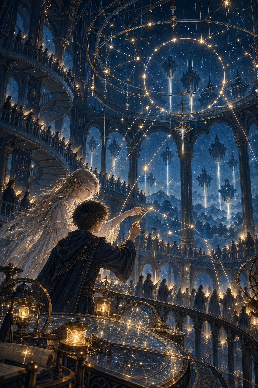 《点描の星座―Cartographia of Ten―》 artwork