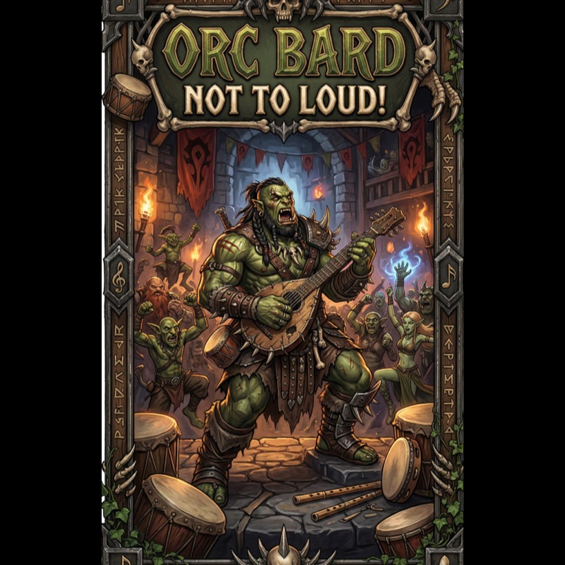 Orc is not to loud (not one of Sauron's boys!) -Melody vibe Edit artwork