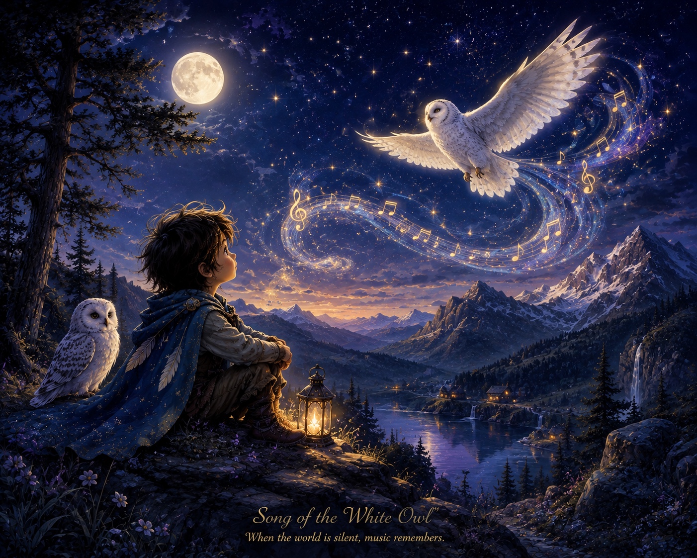 The Song of the White Owl artwork