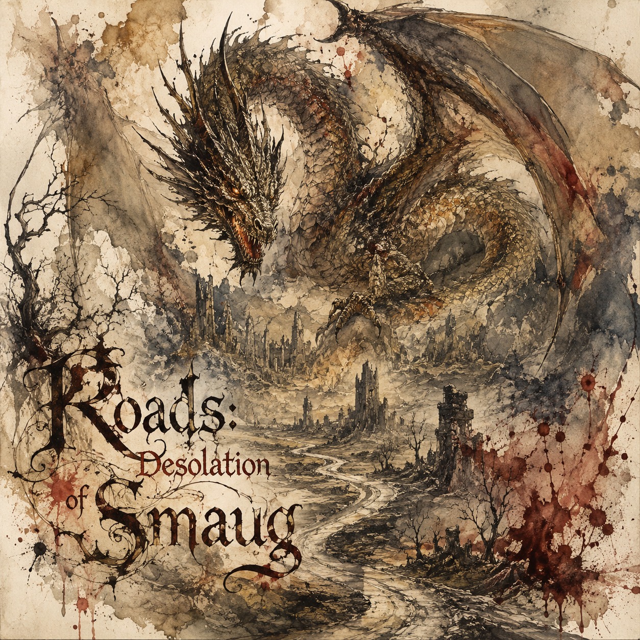 Roads: Desolation of Smaug artwork