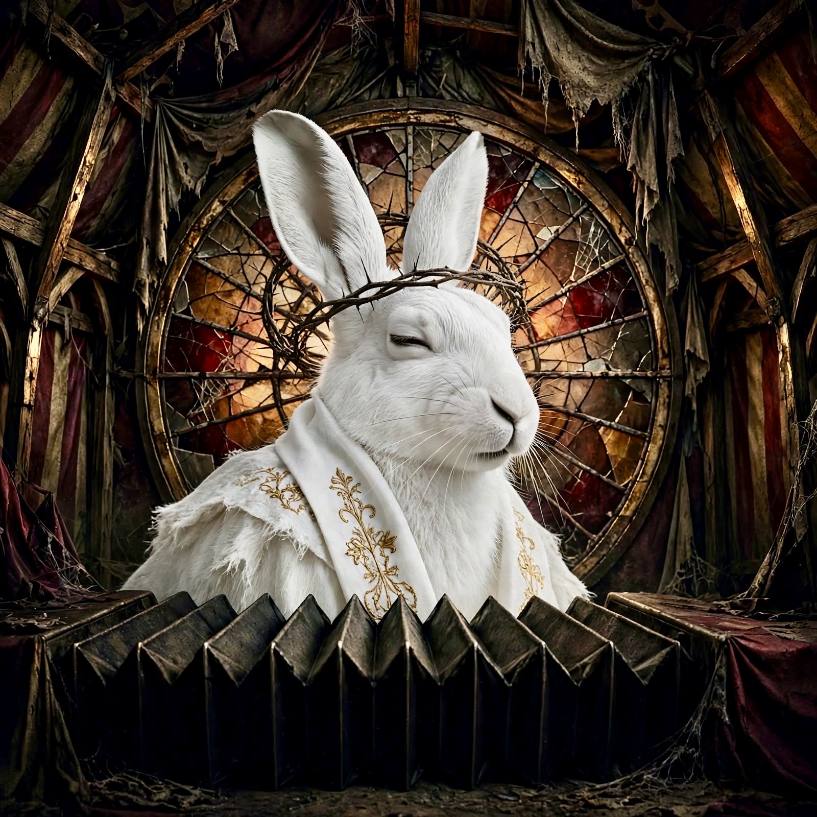Hoary Hare Mother 🅴 (Sinister Cabaret Metal Mix) artwork