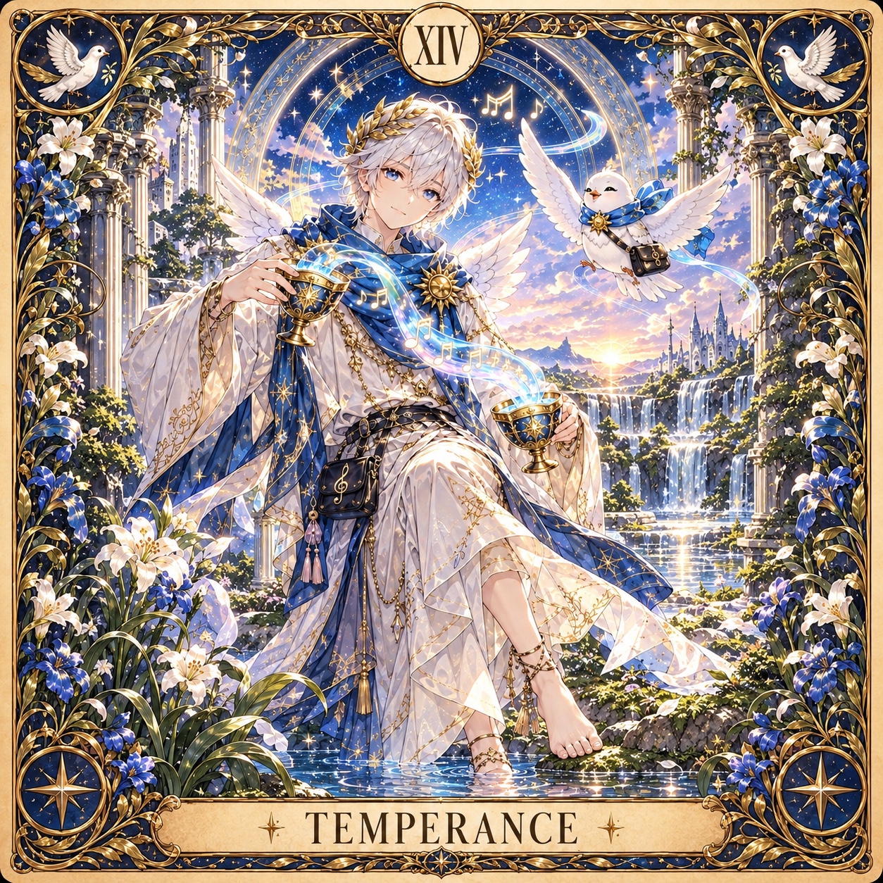 【実験：画像から作成】The Sky Is Listening artwork